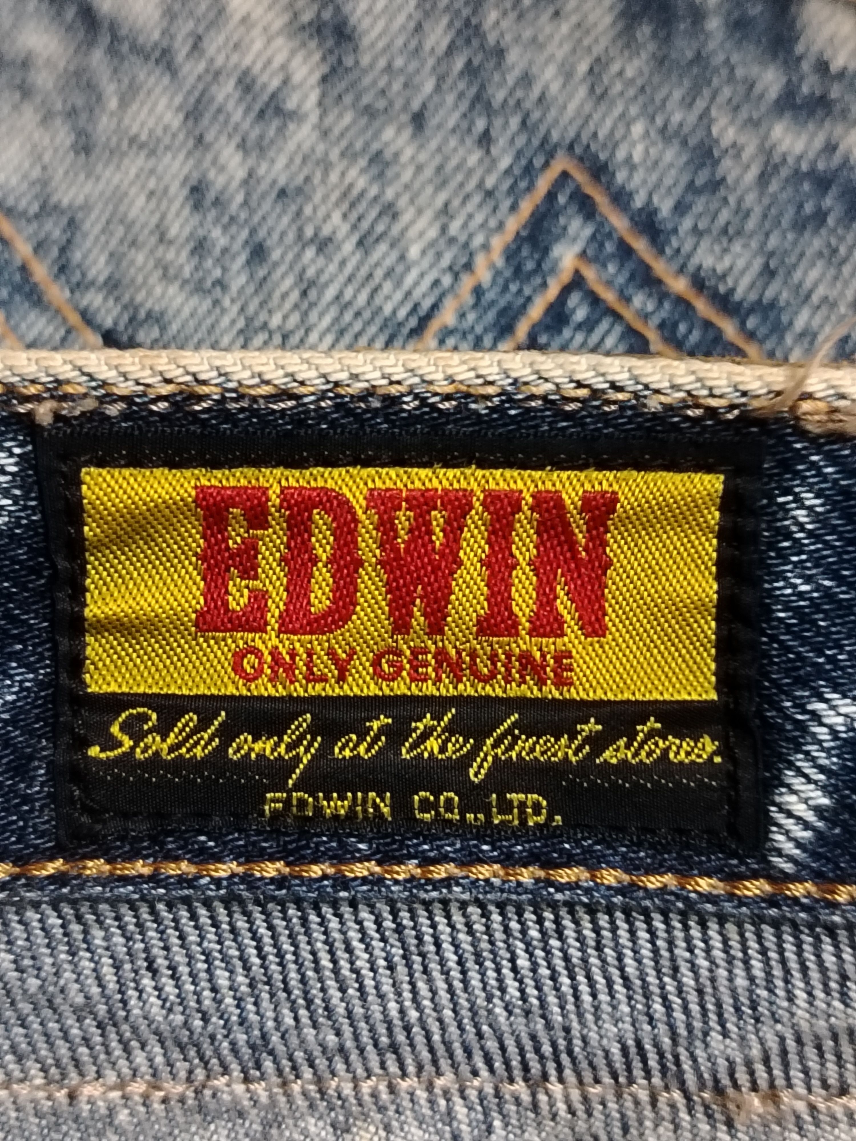 Edwin Vintage Edwin Acid Wash Size US 34 / EU 50 - 8 Thumbnail