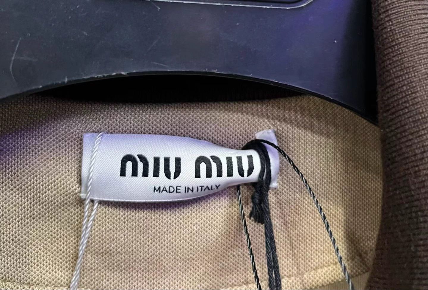 Miu Miu MIU MIU Stand Collar Zip Embroidered Logo Jacket M Size M / US 6-8 / IT 42-44 - 5 Thumbnail