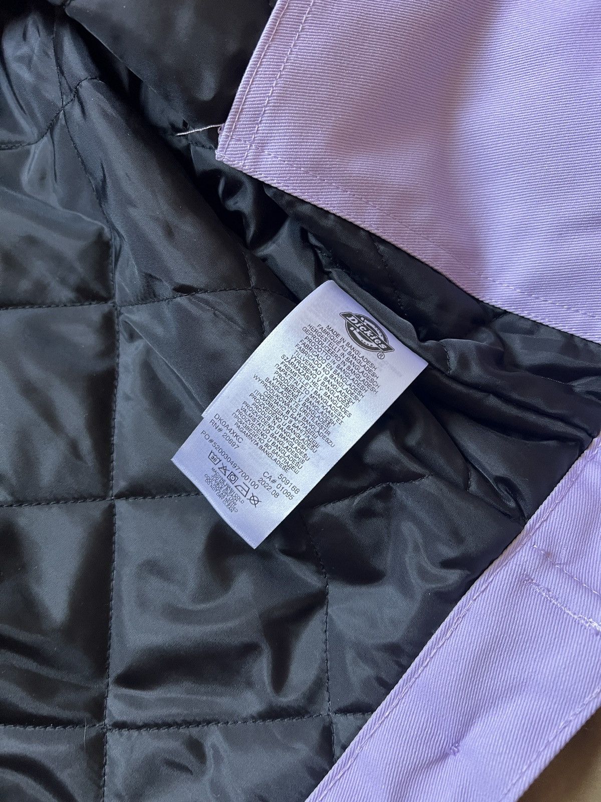 Dickies Cropped Dickies Pink Workwear Skating Jacket Carhartt Style Size XS / US 0-2 / IT 36-38 - 13 Thumbnail