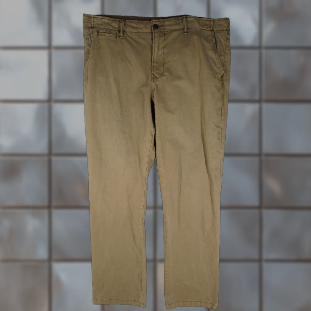 Lucky Brand Lucky Brand Chino Pants 38 Khaki Beige Casual Mens Size US 38 / EU 54 - 1 Thumbnail
