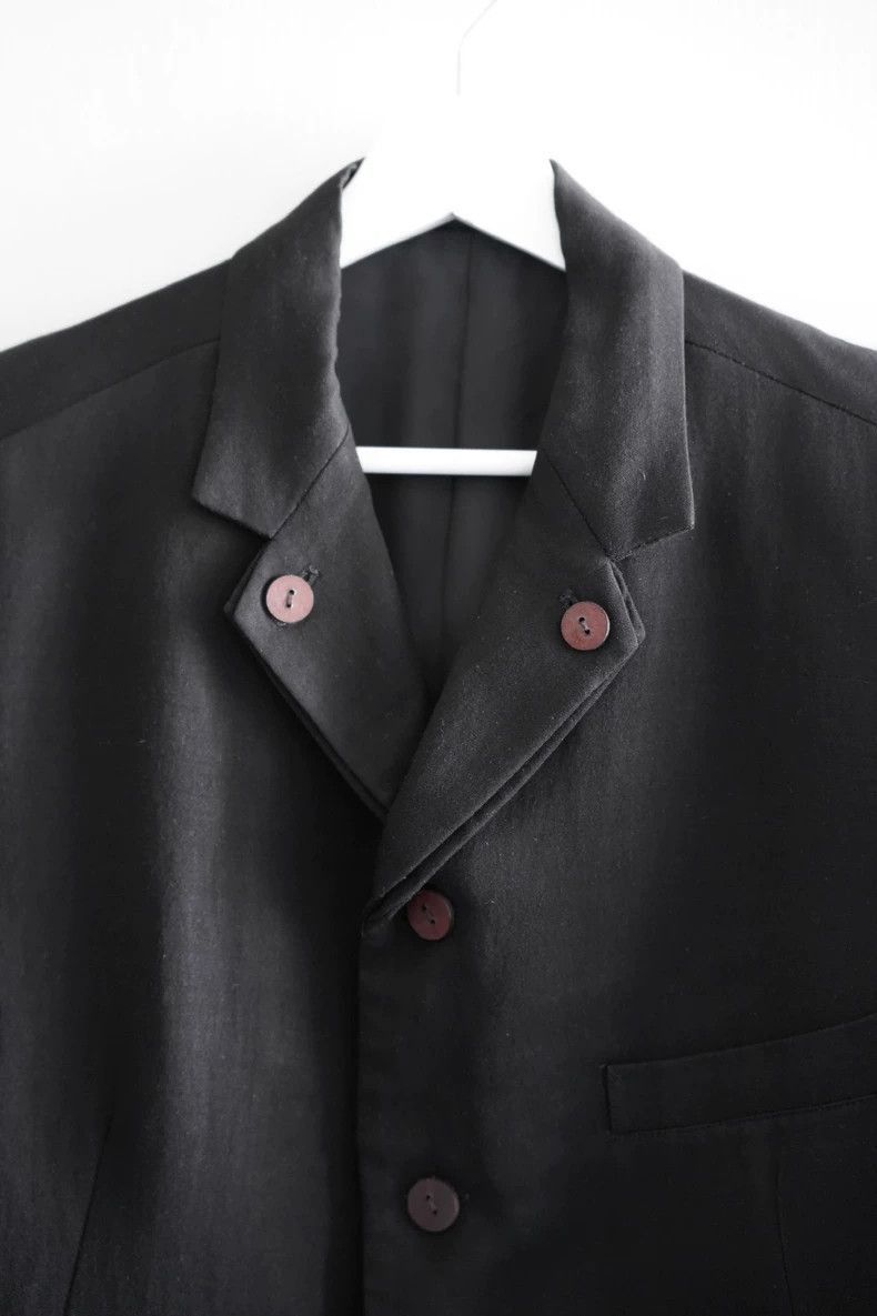 Yohji Yamamoto Yohji Yamamoto Double Breasted Suit Jacket-2505 Size US M / EU 48-50 / 2 - 4 Thumbnail