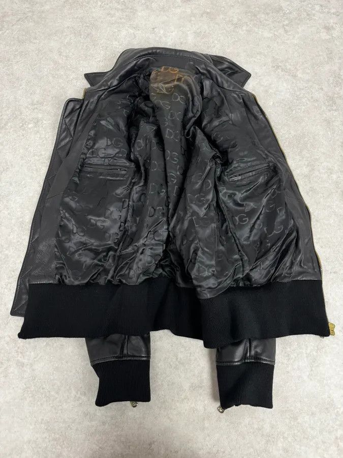 Dolce & Gabbana 2000s Dolce & Gabbana Multi-Zip Black Leather Jacket Size US M / EU 48-50 / 2 - 7 Thumbnail