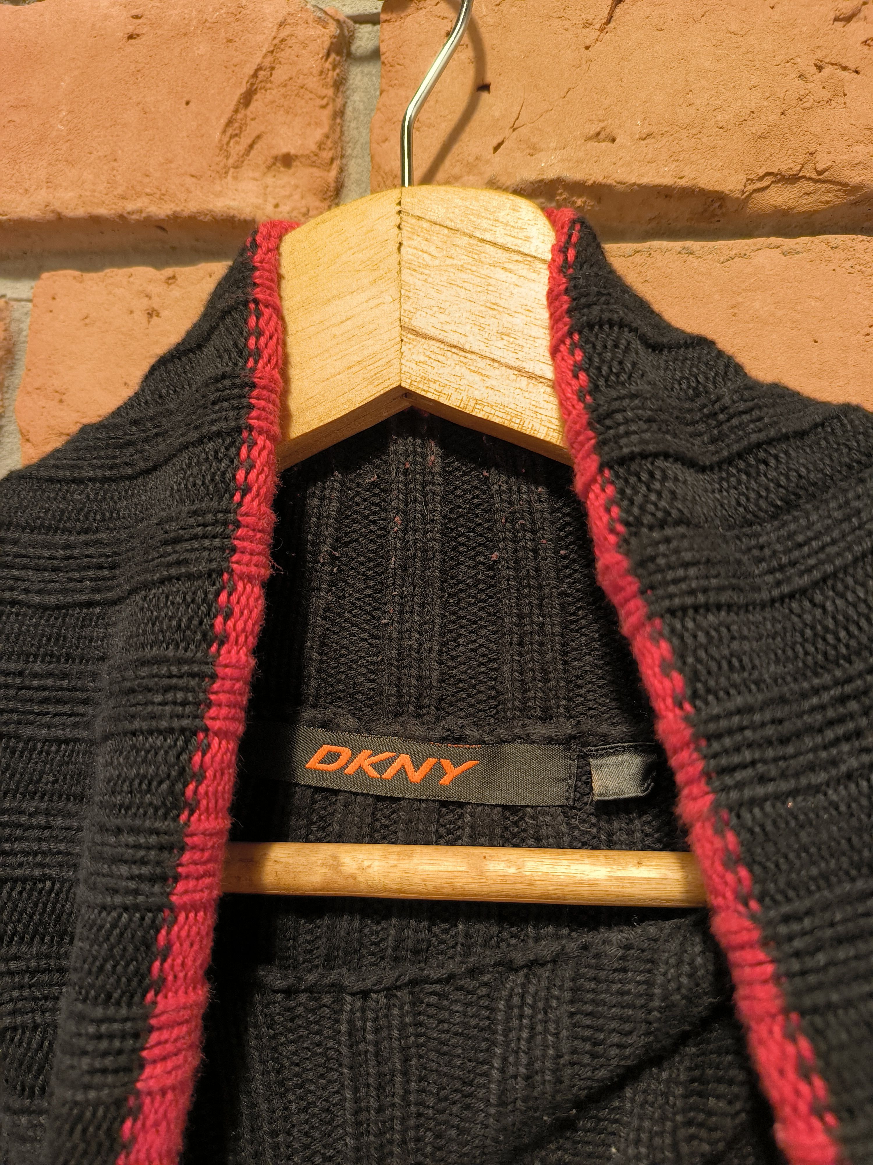 DKNY × Vintage Vintage DKNY Sweatshirt Turtleneck Logo Golf Size US L / EU 52-54 / 3 - 4 Thumbnail