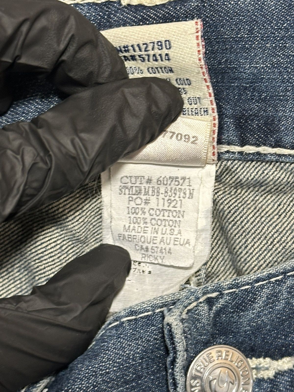 True Religion True Religion Brand jeans. Size US 31 - 24 Thumbnail