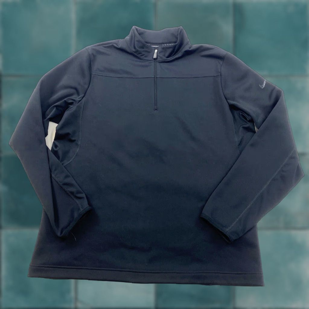 Nike Nike Golf Sweatshirt 1/4 Zip Men’s Large Black FC Portland Mens Size US L / EU 52-54 / 3 - 1 Thumbnail