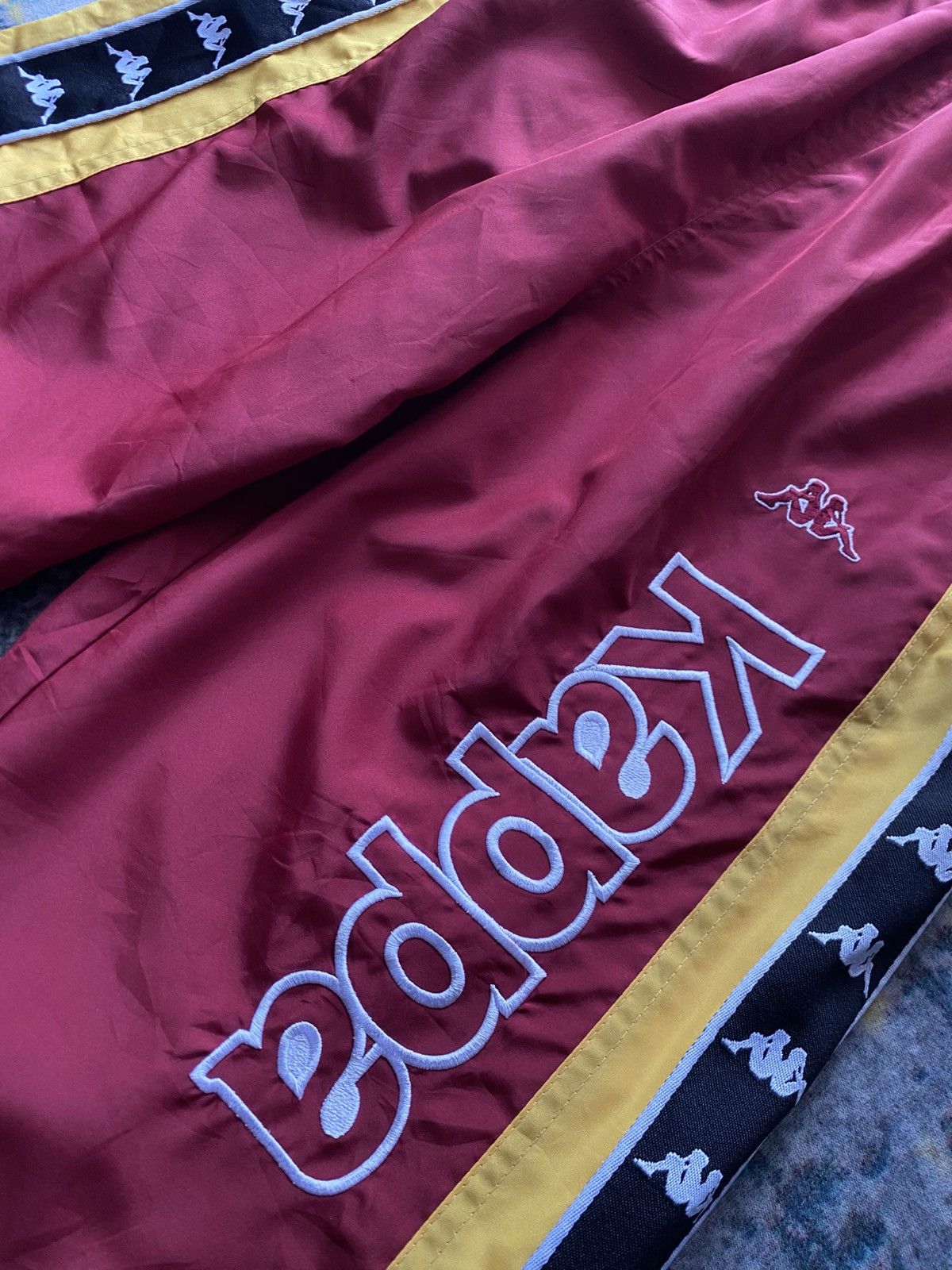 Kappa Vintage 90s Kappa Side Tape M/L Windbreaker Pants Size US 33 - 3 Thumbnail