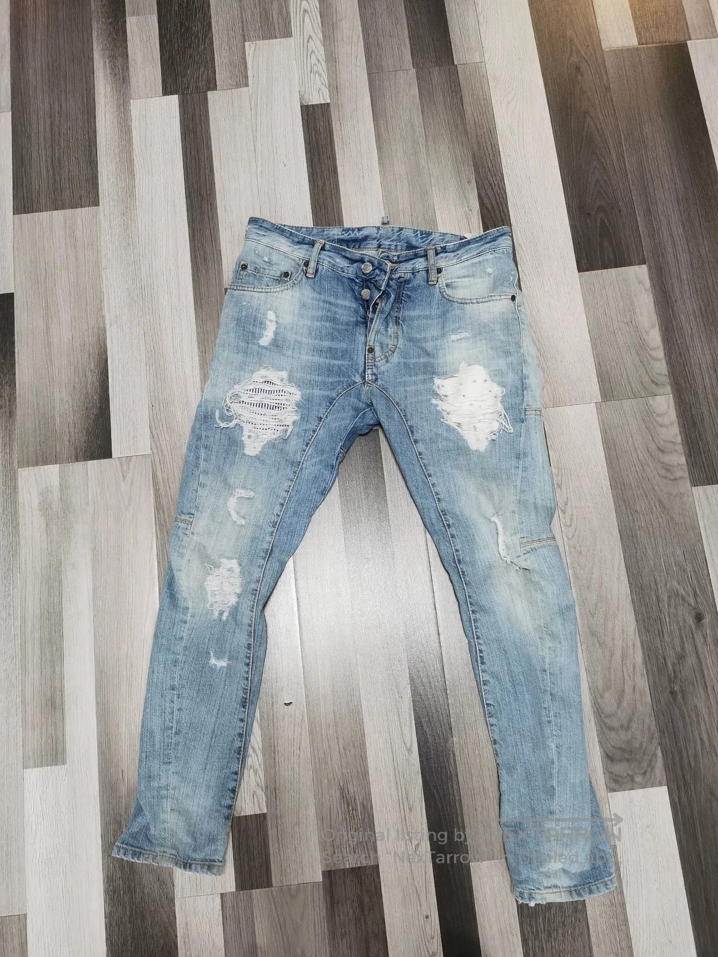 Dsquared2 Stylish DSquared2 Distressed Denim Jeans. Size US 30 / EU 46 - 1 Thumbnail