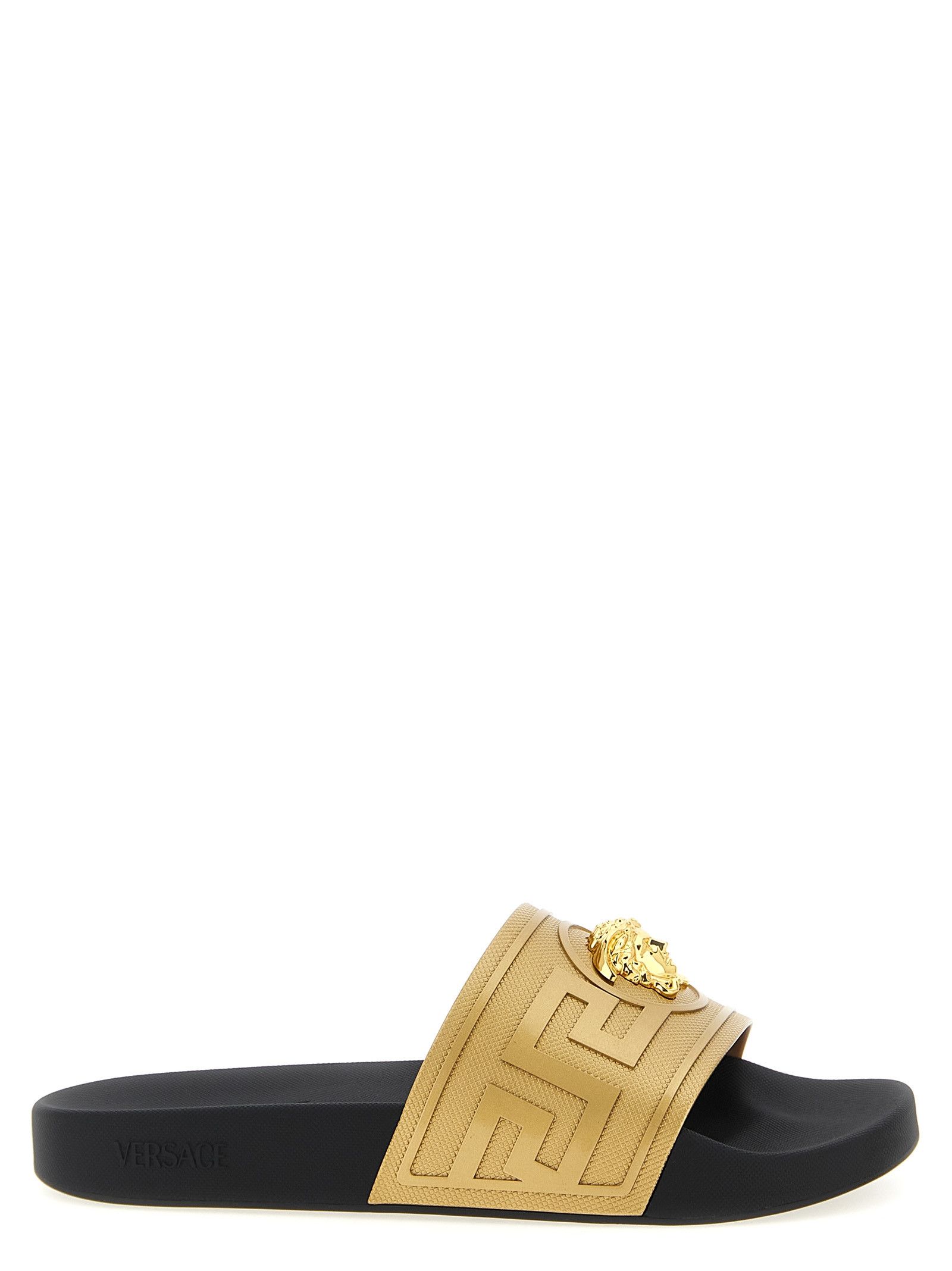 Versace 'La Medusa' Slides Size US 13 / EU 46 - 1 Thumbnail