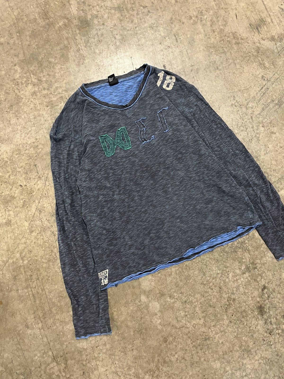 Diesel × Vintage Disel y2k longsleeve grunge skater opium streetwear hype Size US XL / EU 56 / 4 - 4 Thumbnail