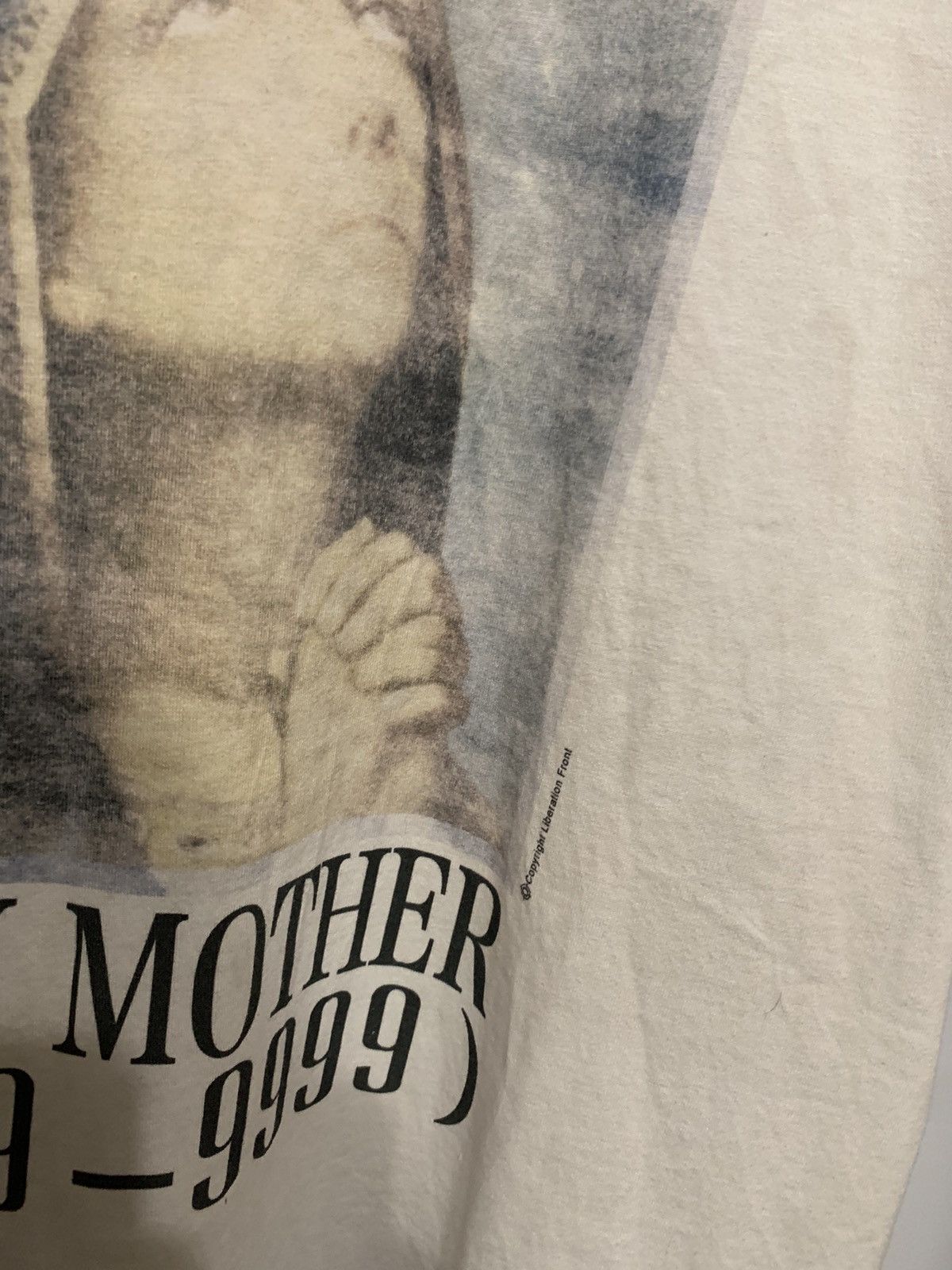 Vintage Saint Michael Holy Mother Graphic T-Shirt Size US XL / EU 56 / 4 - 7 Thumbnail