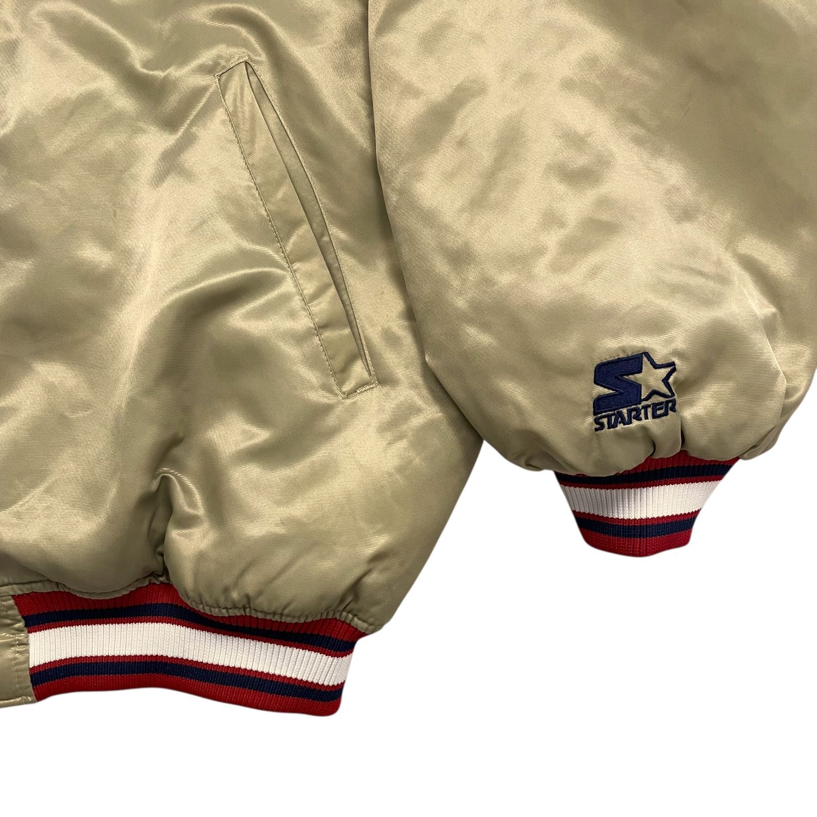 MLB RARE VTG 90s ATLANTA BRAVES STARTER SATIN BOMBER JACKET 3XL Size US XXL / EU 58 / 5 - 3 Thumbnail