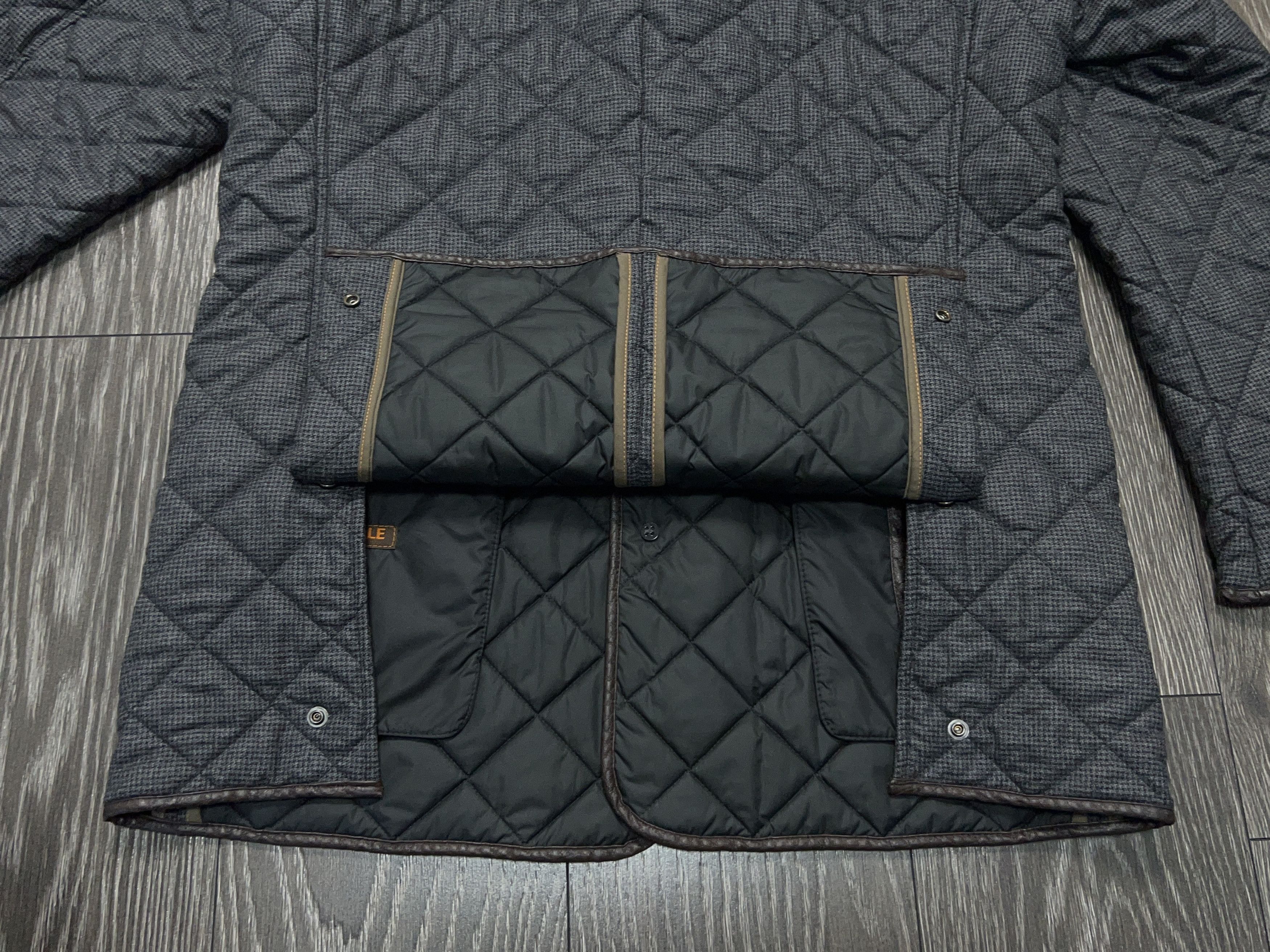 Other RIK Made in Italy Wool Quilted Jacket Classic Size 42 / 52 Size US L / EU 52-54 / 3 - 19 Thumbnail