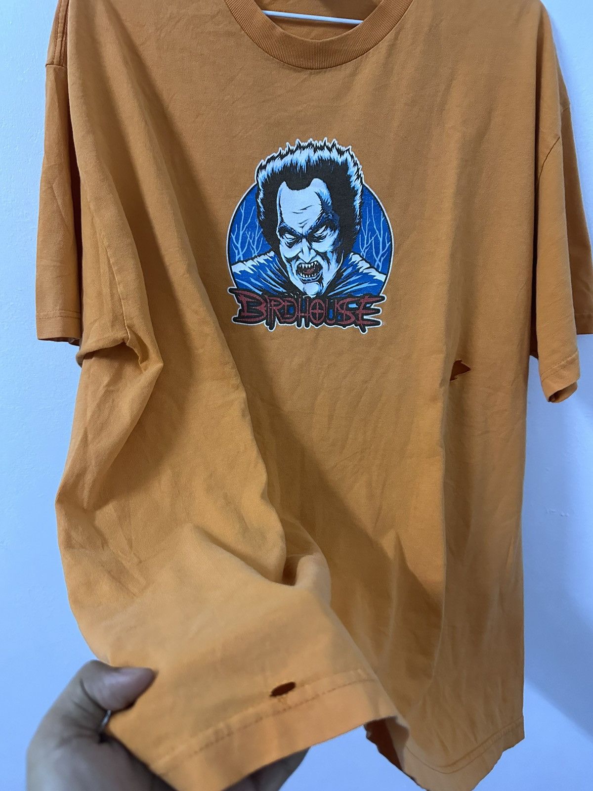 Powell Peralta Super Rare! Vtg 2001 Steve Berra Birdhouse tee Size US XL / EU 56 / 4 - 6 Thumbnail