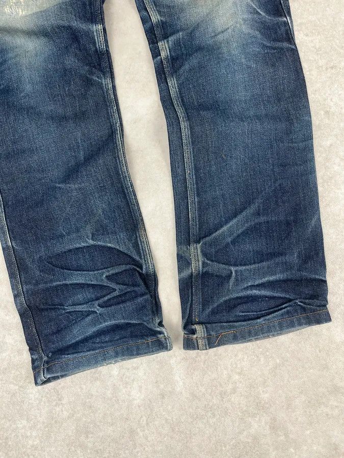 Acne Studios Acne Studios Navy Faded Rebel Denim Jeans Size US 32 / EU 48 - 11 Thumbnail
