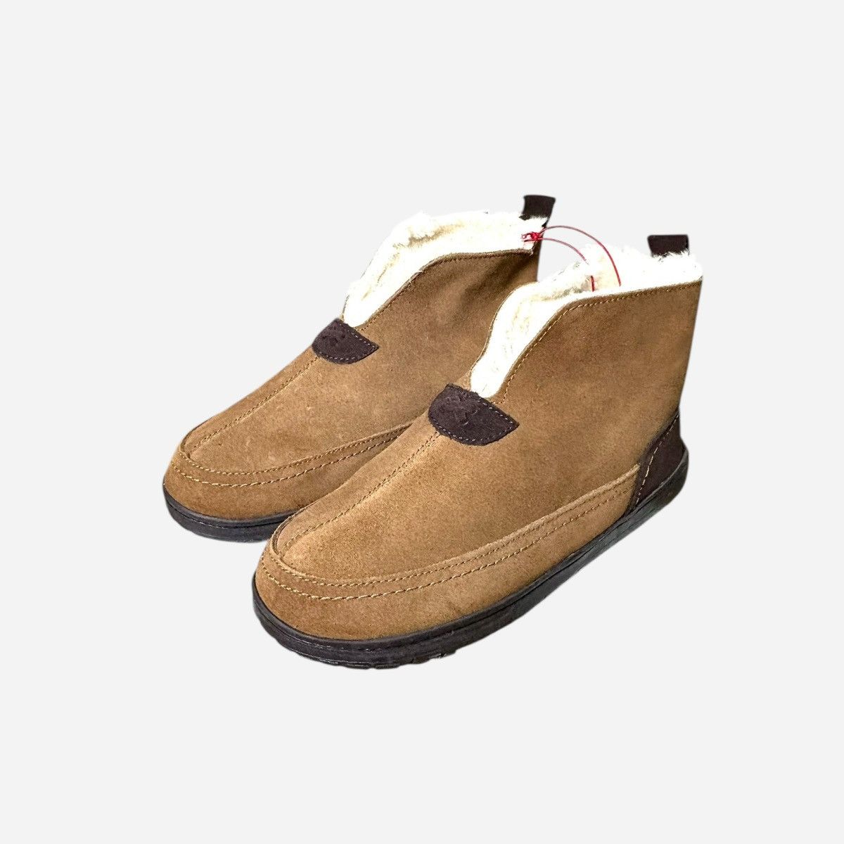 Other Dearfoams Men’s Chestnut Brown Notch Slip-on Booties US 11 Size US 11 / EU 44 - 3 Thumbnail