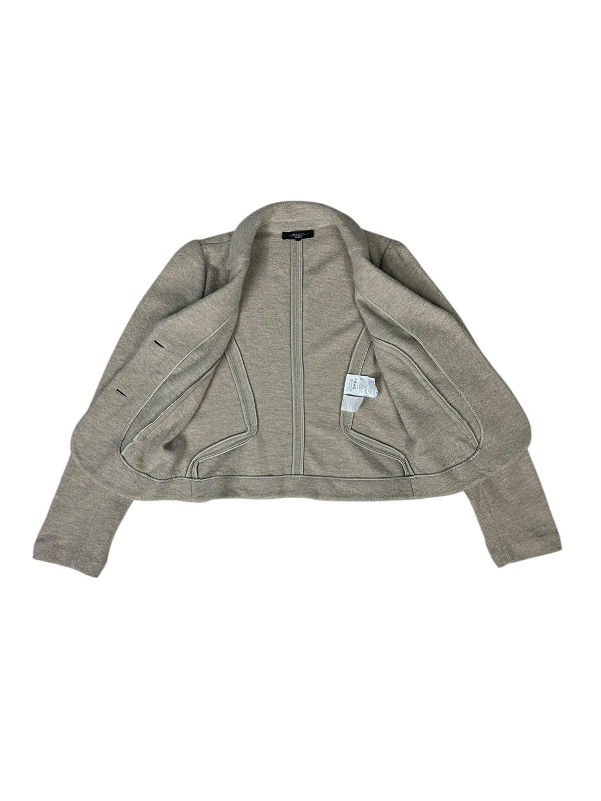 Max Mara × Weekend Max Mara Max Mara Weekend Cropped Wool Blazer Size S / US 4 / IT 40 - 9 Thumbnail
