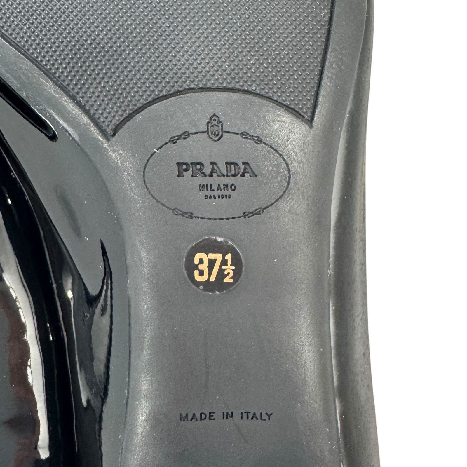 Prada Prada Patent Leather Kitten Heels Size US 7.5 / IT 37.5 - 10 Thumbnail