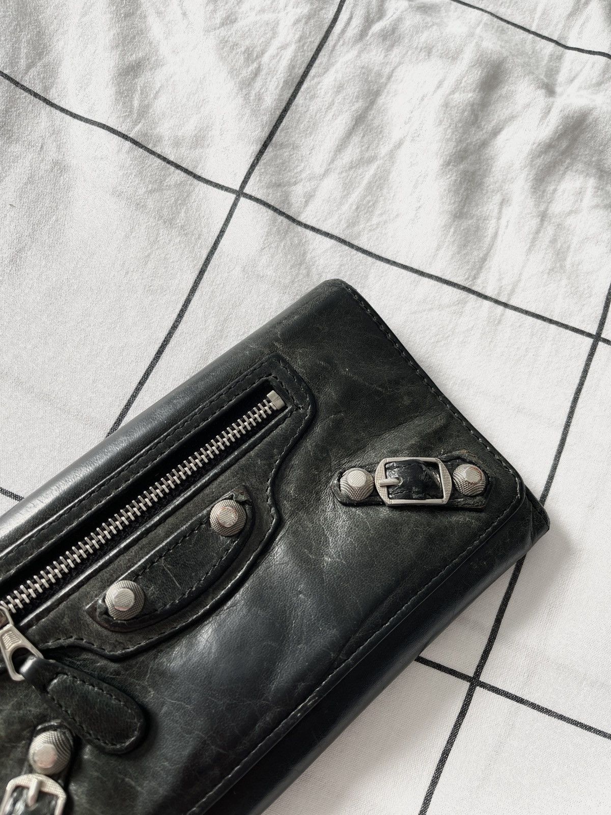 Balenciaga Balenciaga Portefeuille Classic Continental City Wallet Size ONE SIZE - 12 Thumbnail