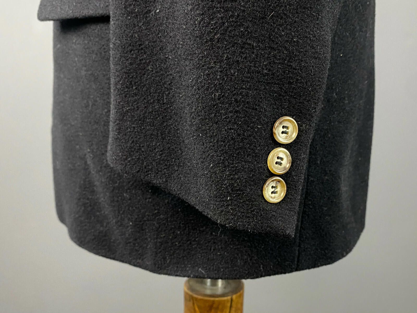 Boneville Men Boneville Black Wool Blazer Coat Jacket Size 50 Size US M / EU 48-50 / 2 - 5 Thumbnail