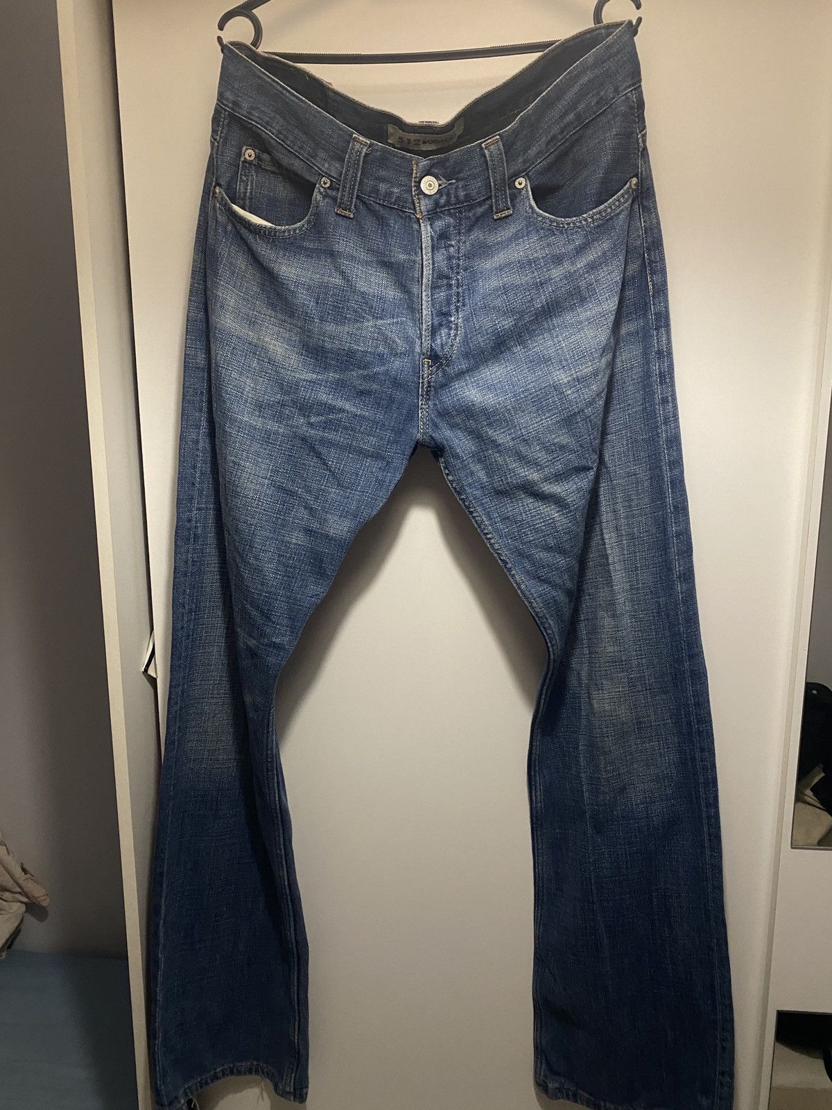 Levi's Vintage Clothing Rare vintage bootcut levis denim trousers 00s Size US 33 - 1 Thumbnail