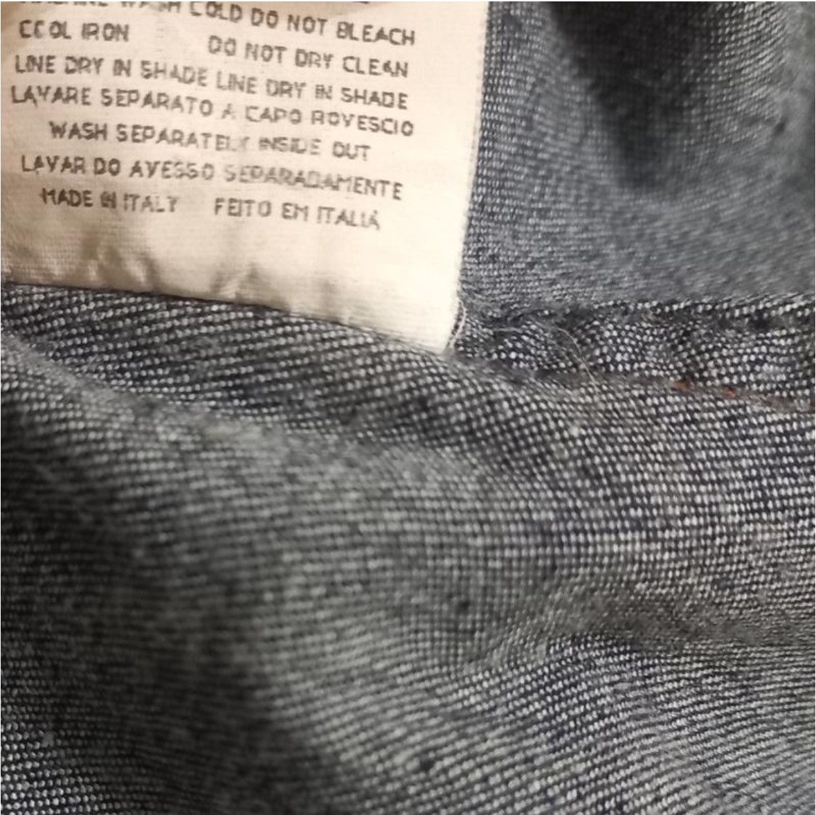Gaultier Homme Objet × Jean Paul Gaultier RARE 90's JEAN PAUL GAULTIER Italy JPG Jeans Blue Denim Vest Button Gilet Jacket Size XS / US 0-2 / IT 36-38 - 9 Thumbnail