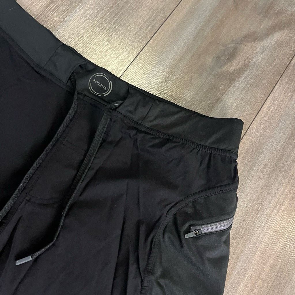 Lululemon Hylete Black Athletic Workout Shorts Men Large 5” inseam Size US 32 / EU 48 - 2 Thumbnail
