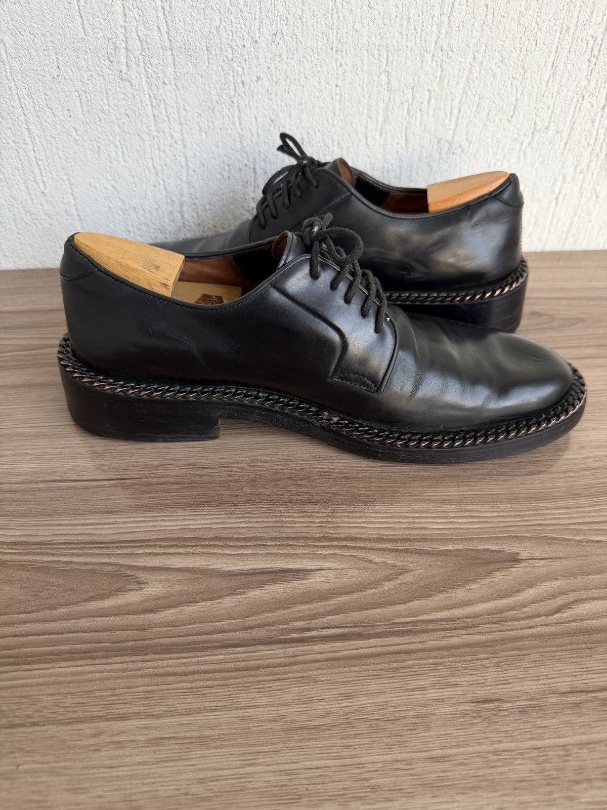 Raf Simons 🕷️ss12 chain derby Size US 9 / EU 42 - 13 Thumbnail