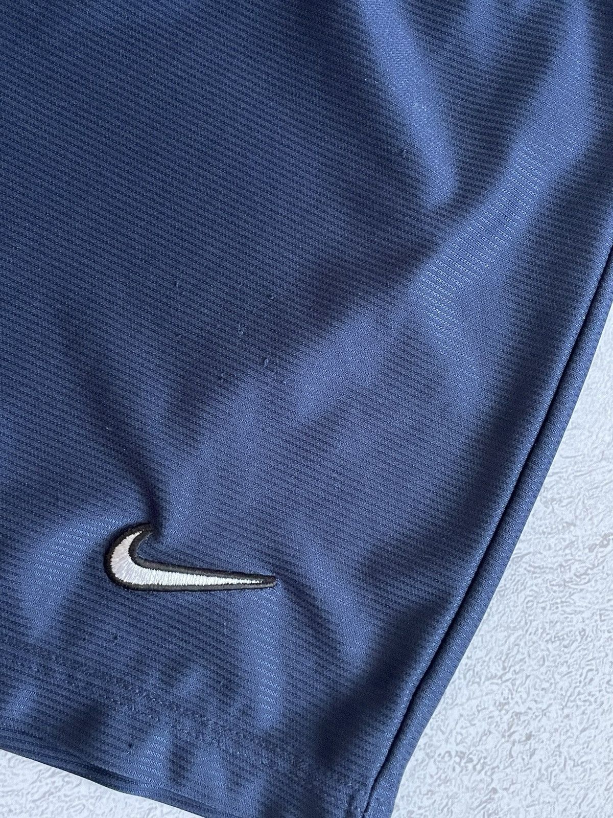 Nike Nike Shorts Mini Swoosh Y2K Blue Vintage Size L Size US 35 - 6 Thumbnail
