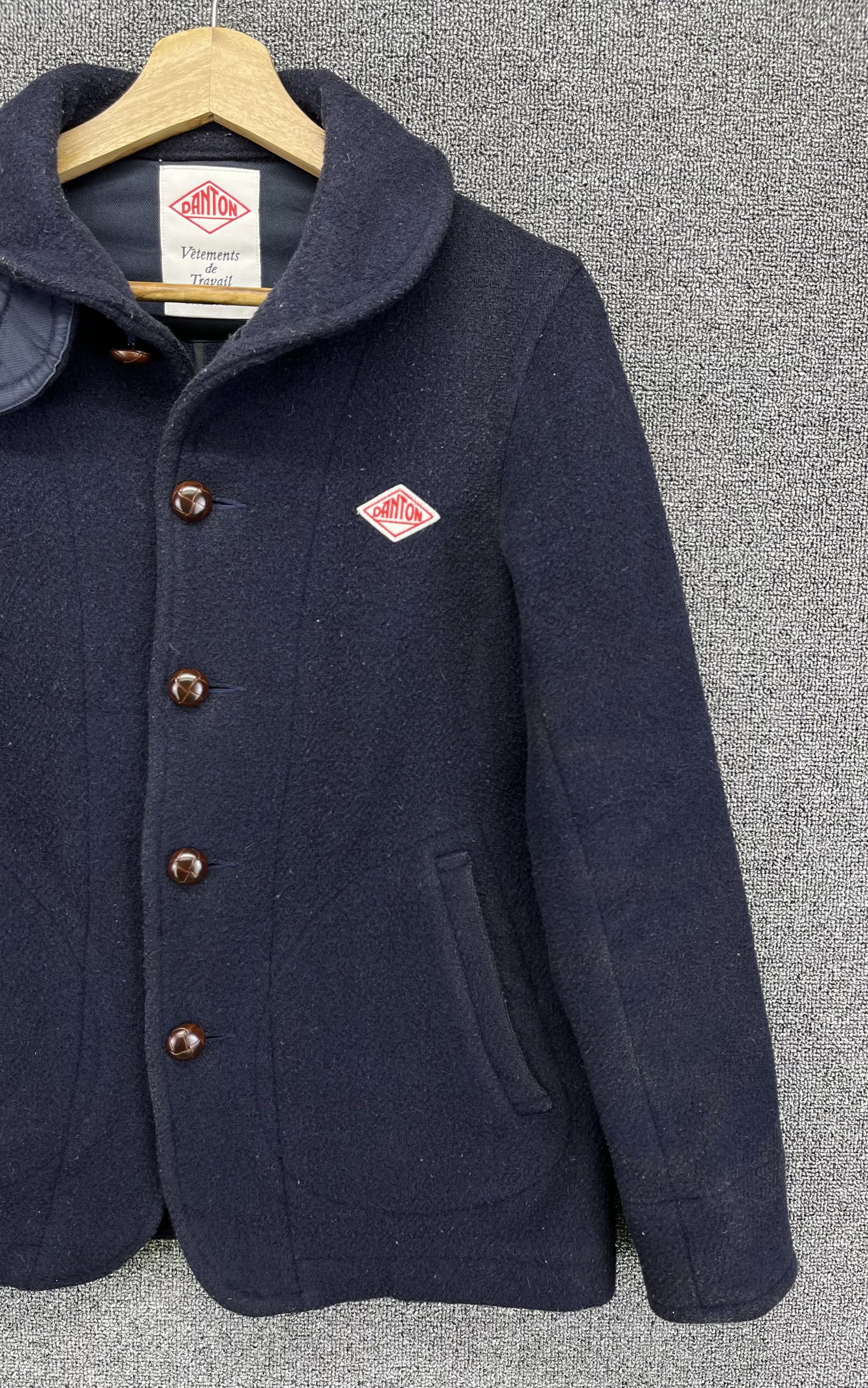 Danton Vintage Danton Rare Fleece Button Up Jacket Size XS / US 0-2 / IT 36-38 - 4 Thumbnail