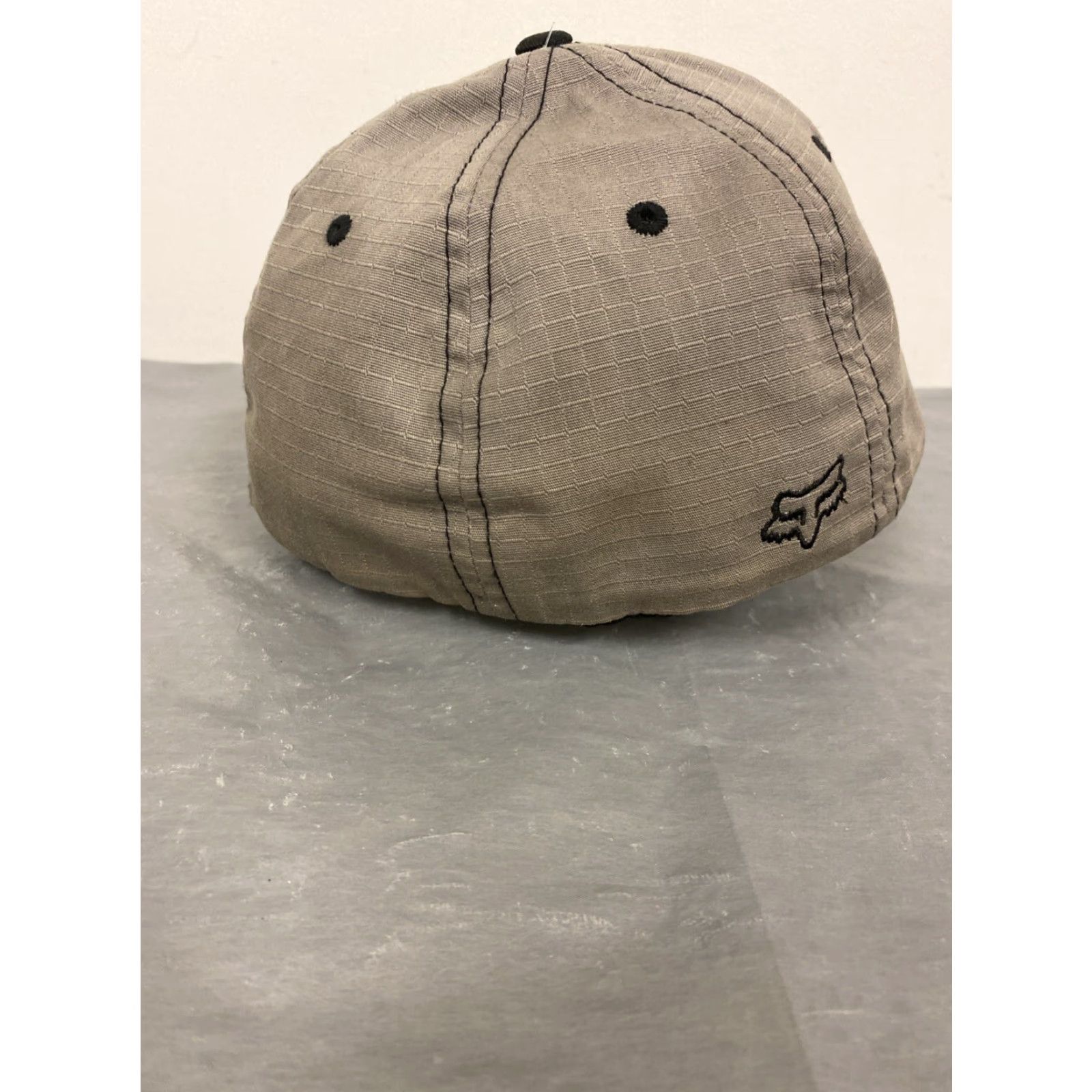 Fox Racing VINTAGE Fox Racing Baseball Cap Hat Fitted S/M Men Cotton Gray Casual Outdoor Size ONE SIZE - 4 Thumbnail