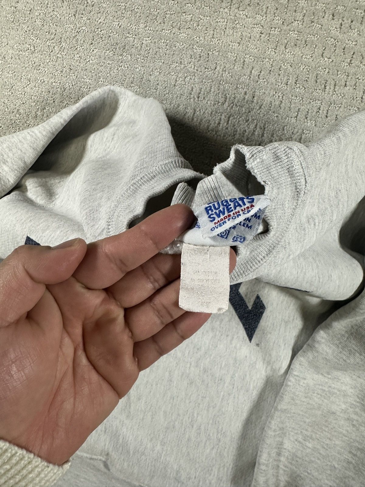 NCAA 1990’s Duke University Spellout Crewneck Size US L / EU 52-54 / 3 - 3 Thumbnail