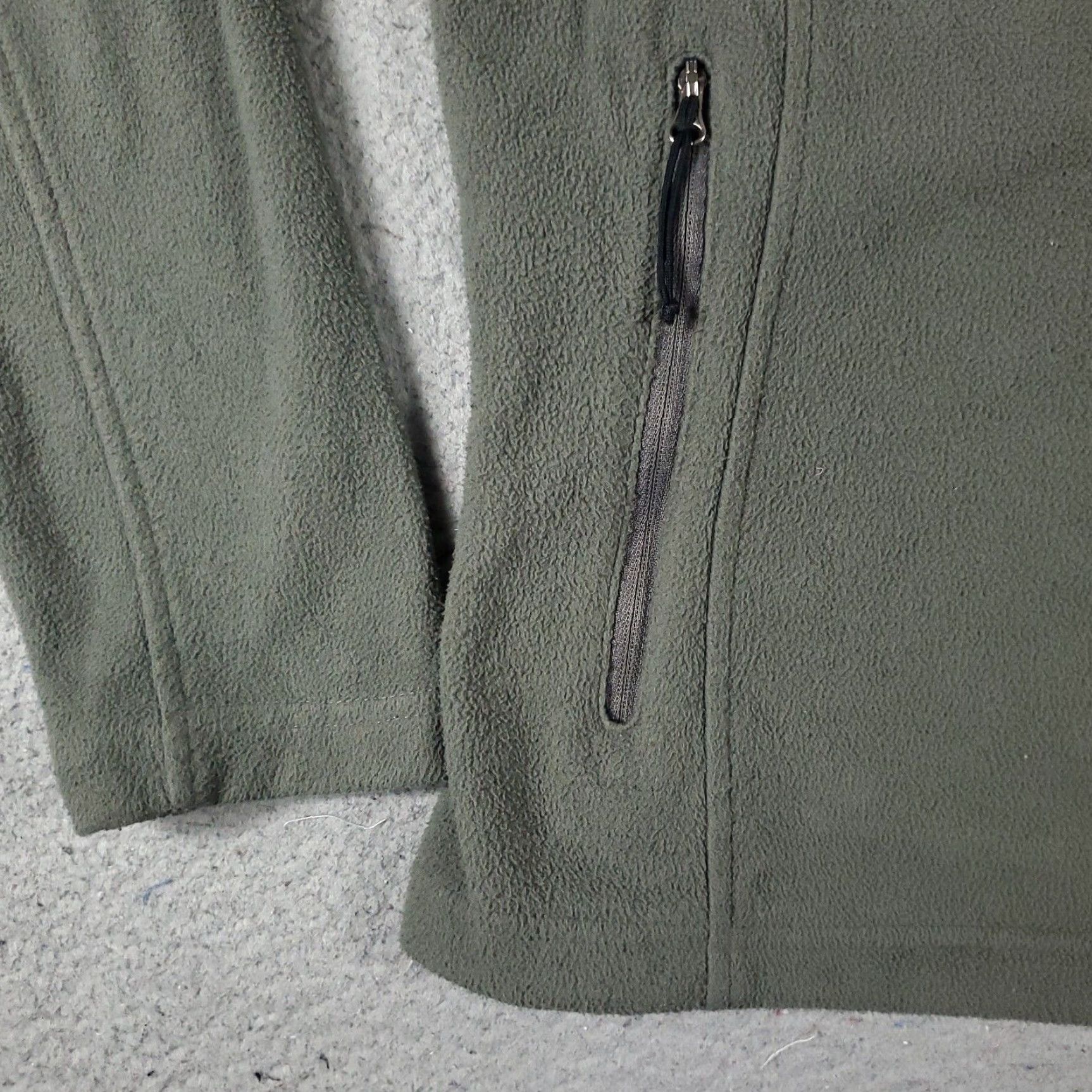 Vintage Columbia Jacket Womens L Black Fleece Full Zip Up Shirt/Sweater? Size L / US 10 / IT 46 - 4 Thumbnail