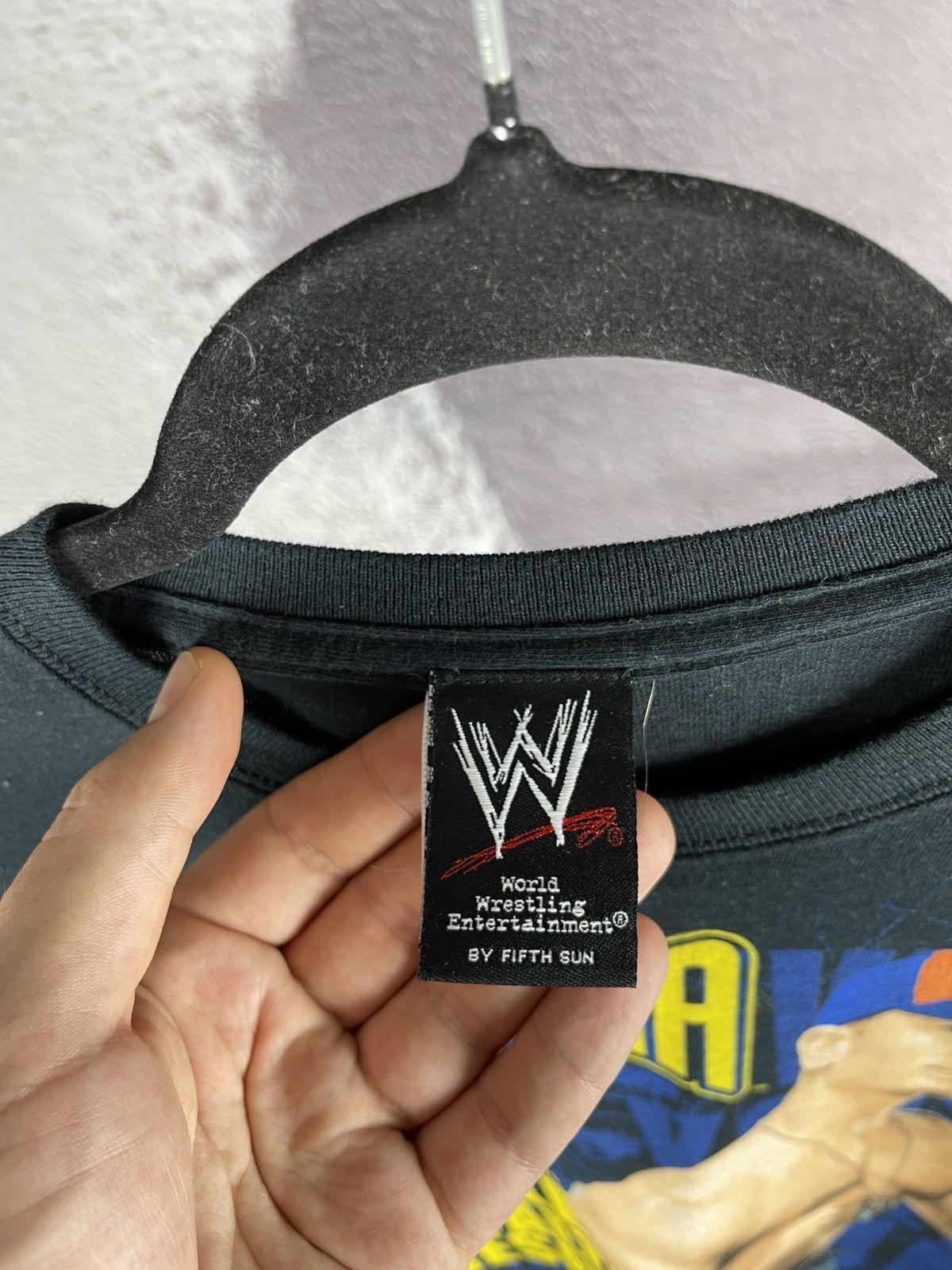 Vintage VTG 2007 WWE John Cena Fifth Sun Double Sided T-shirt Black Size US XXS / EU 40 - 6 Thumbnail