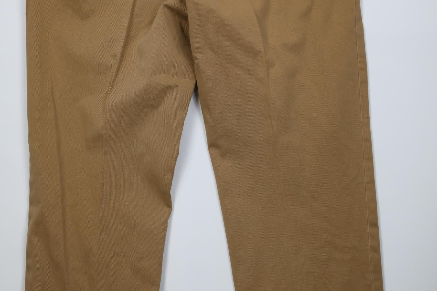 Polo Ralph Lauren Vintage 90s Ralph Lauren Prospect Wide Leg Chino Pants Brown Size US 40 / EU 56 - 12 Thumbnail
