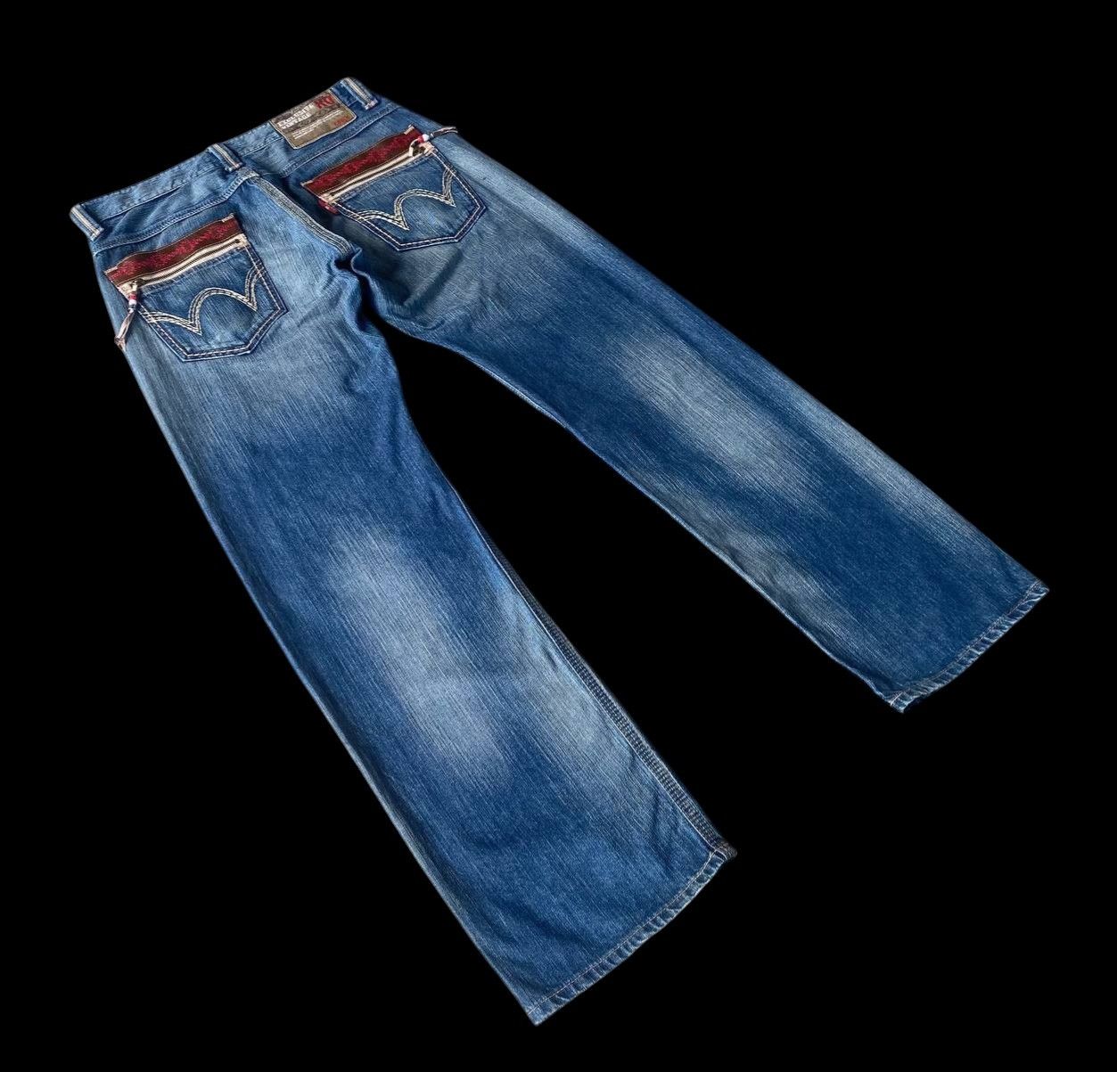 Edwin DISTRESSED CLAWMARKS EDWIN EXCLUSIVE VINTAGE DENIM Size US 33 - 12 Thumbnail