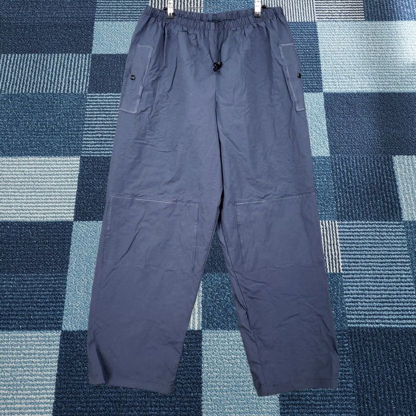 Vintage Cabelas Outdoor Gear Pants Men Large Blue Waterproof Drawstring Hiking Size US 32 / EU 48 - 1 Thumbnail