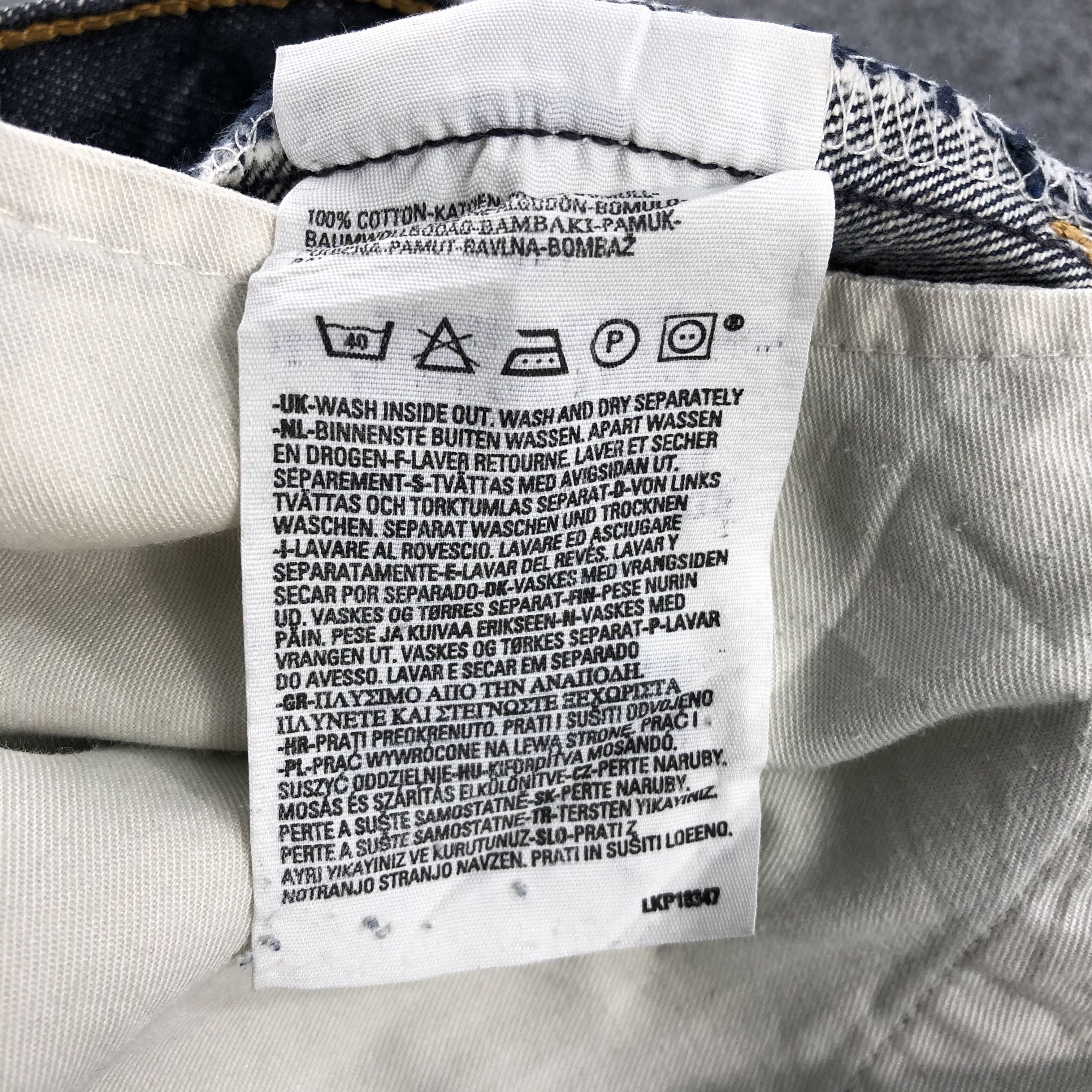 Levi's × Vintage Vintage 90s Distress Levis 501 Jeans-JM1552 Size US 32 / EU 48 - 12 Thumbnail