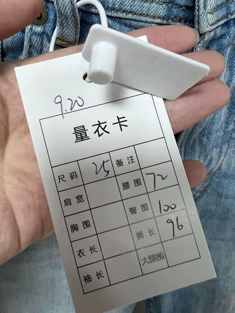 Acne Studios Acne Studios Washed Blue Leather Badge Cuffed Denim Pants Size 25" / US 0 / IT 36 - 5 Thumbnail