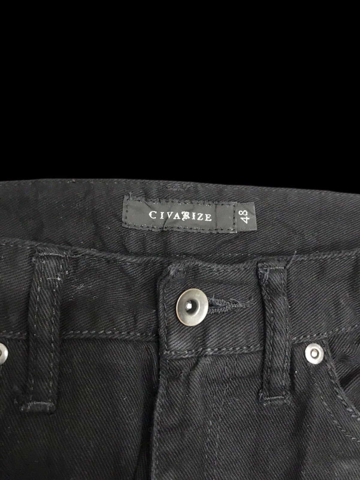 Japanese Brand 💥PUNK💥CIVARIZE Japan Seditonaries Multipocket Denim F209 Size US 32 / EU 48 - 5 Thumbnail