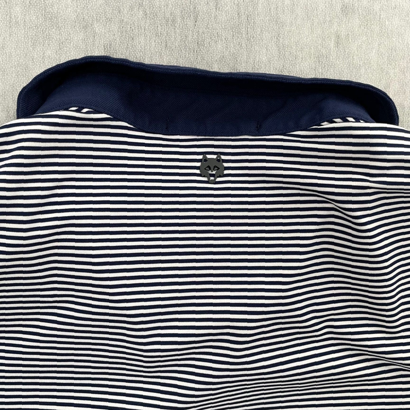 Vintage Greyson Shirt Adult XL Polo Blue Striped Logo Stretch Mens Polo XL Blue Greyson Shirt Adult XL Polo Stretch Logo Striped Blue Mens XL Size US XL / EU 56 / 4 - 5 Thumbnail