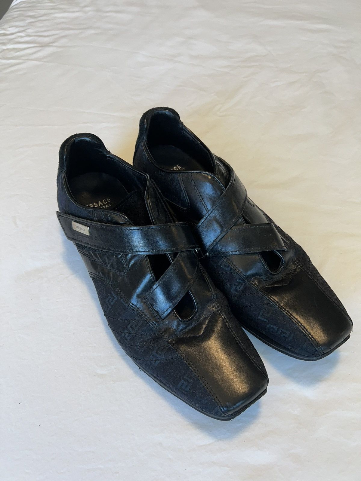 Versace Gianni Versace 2006 Runway Collection / Men’s Leather Shoes Size US 8.5 / EU 41-42 - 15 Thumbnail