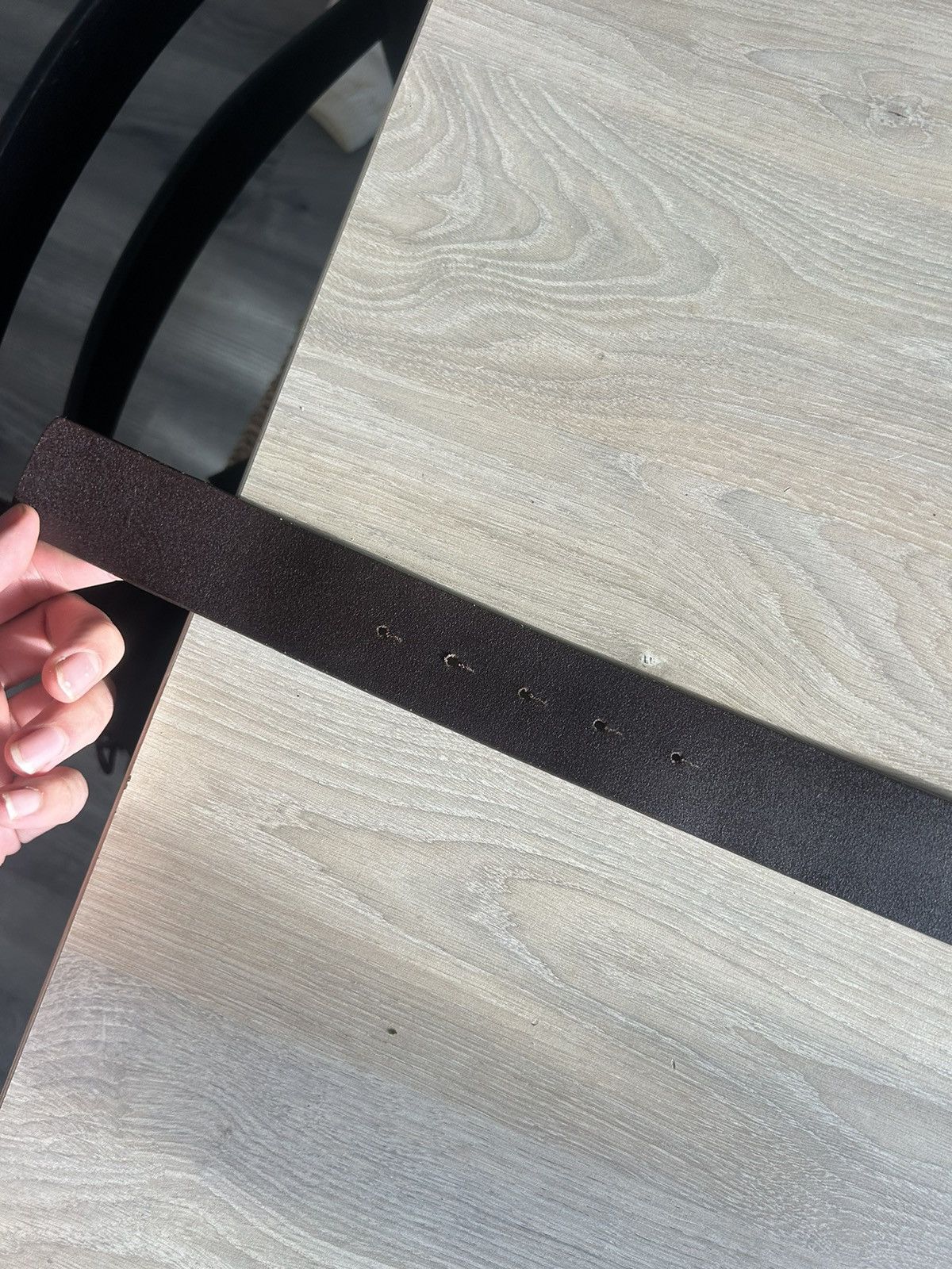 Dolce & Gabbana D&G Brown Leather Logo Buckle Belt, Size 90 Size 36 - 12 Thumbnail