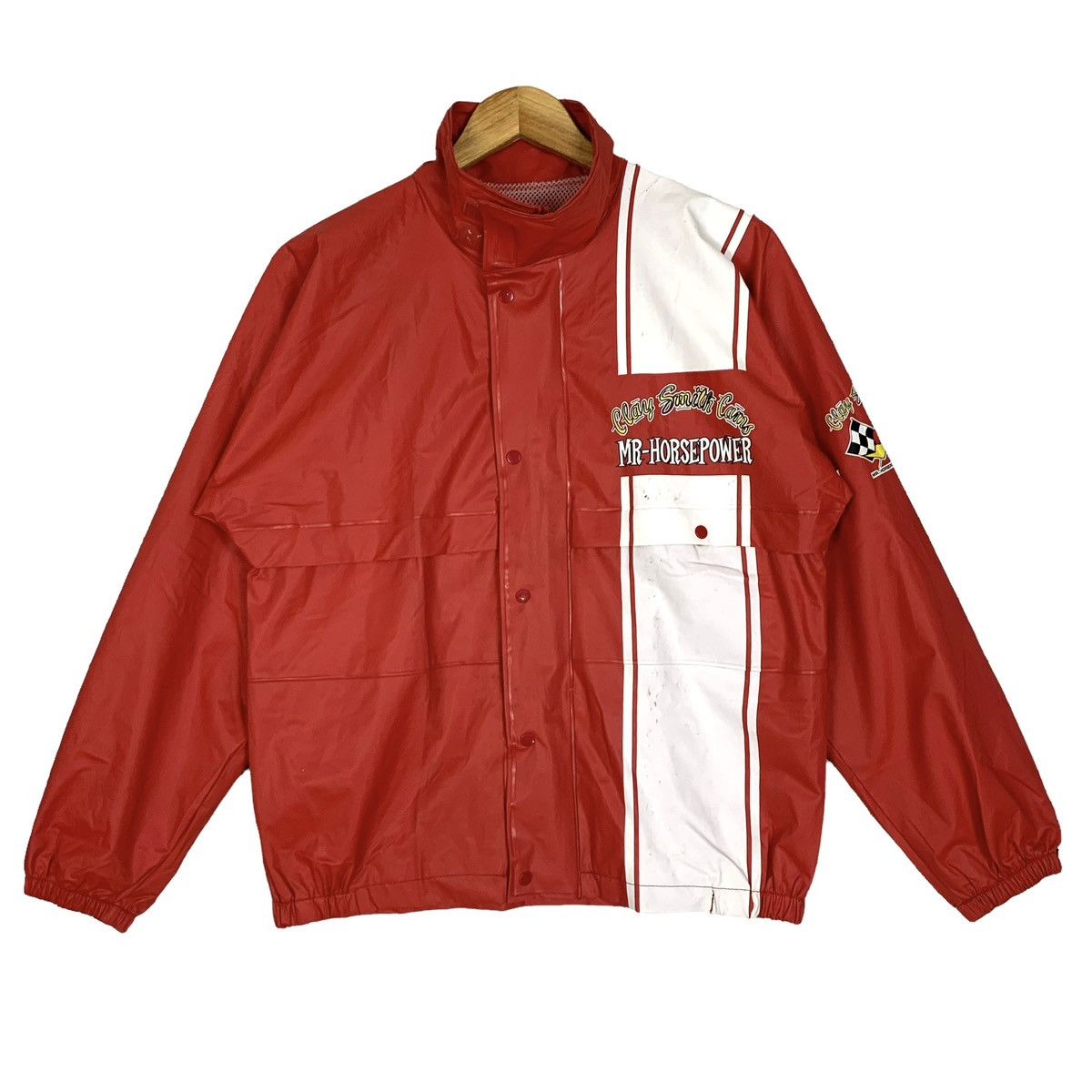 Clay Smith 赤 ジャケット Lサイズ クレイスミス メンズ