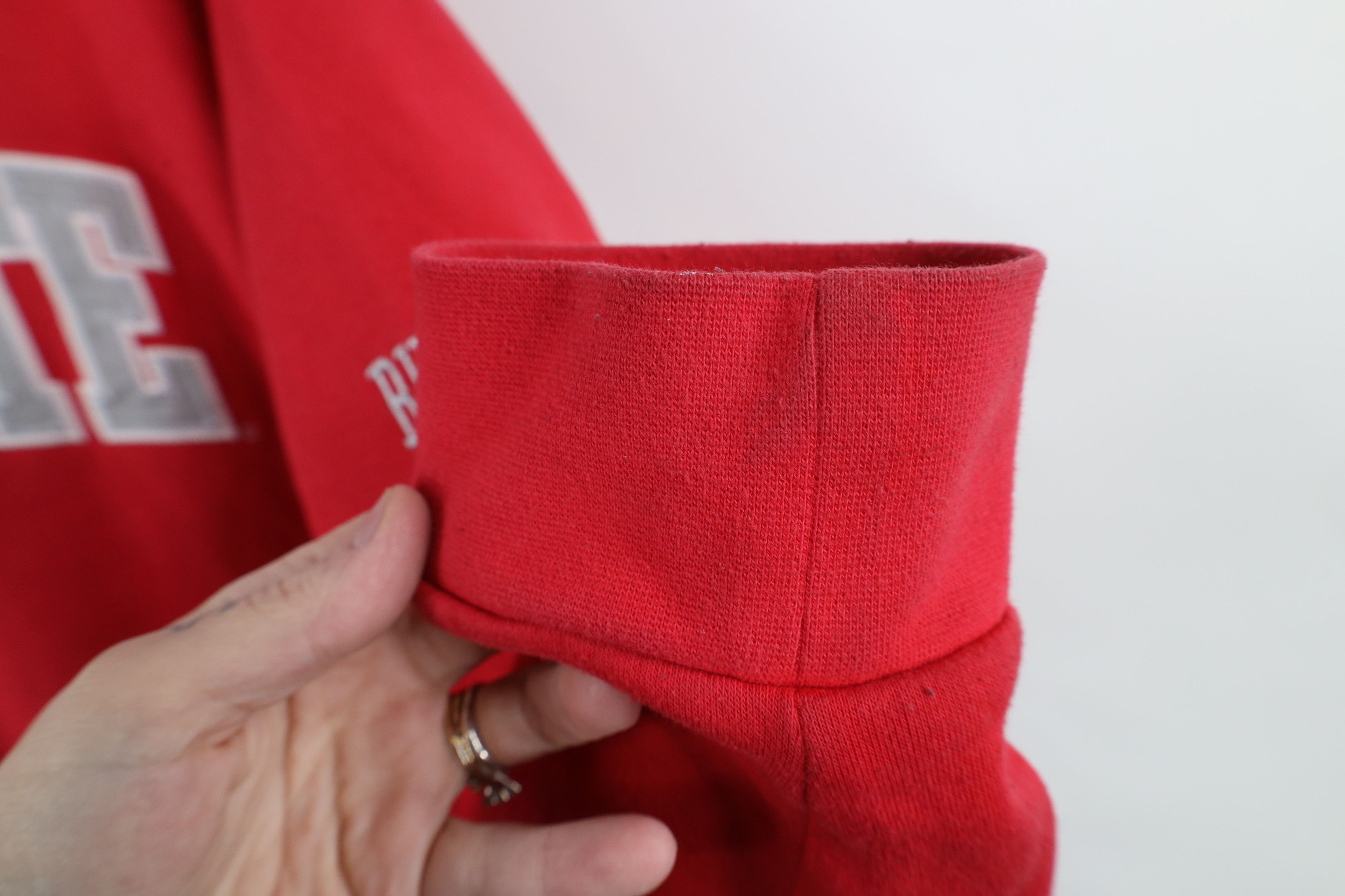 Champion × Vintage Vintage Champion Ohio State University Football Hoodie Red Size US XL / EU 56 / 4 - 6 Thumbnail