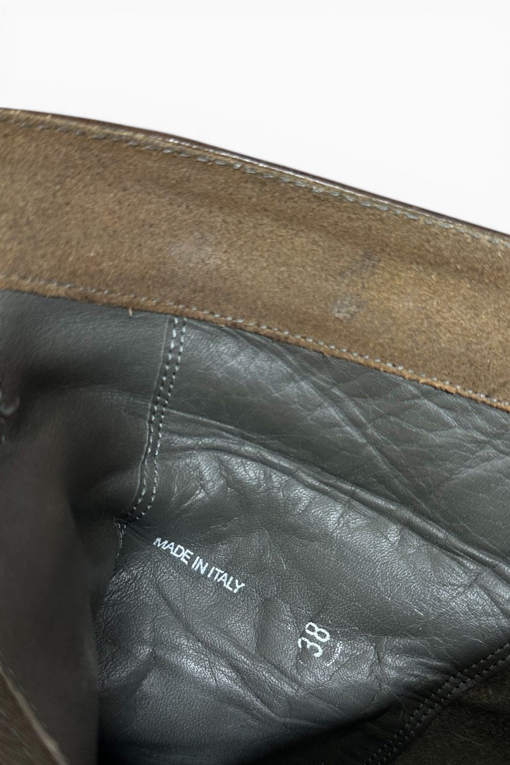 Rick Owens Suede Ankle Boots by Rick Owens Size US 7 / IT 37 - 4 Thumbnail