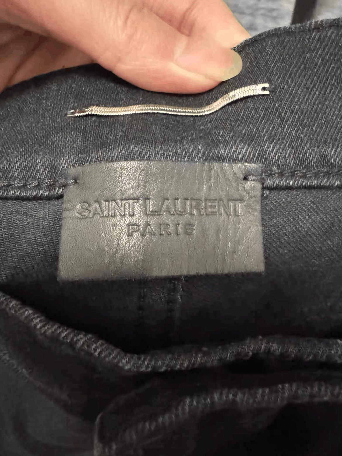 Saint Laurent Paris Saint Laurent Paris 22AW Elastic Denim-2508 Size US 36 / EU 52 - 7 Thumbnail