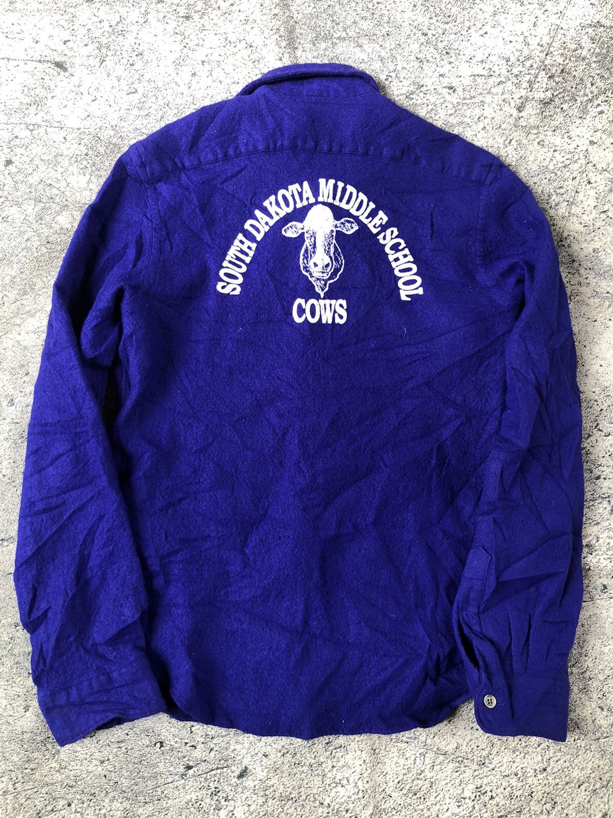 Junya Watanabe Junya watanabe "south dakota middle school cows" Wool shirt Size US L / EU 52-54 / 3 - 3 Thumbnail