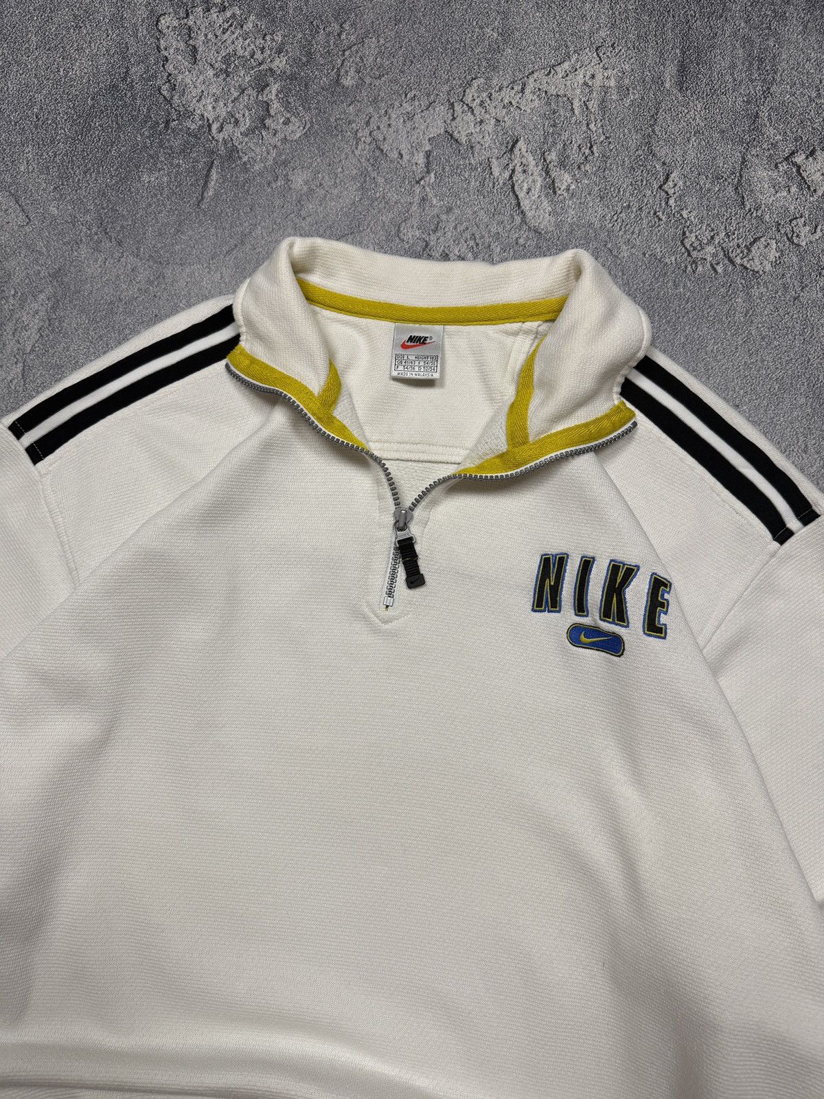 Nike Vintage Nike 1\4 Zip Boxy Sweatshirt Size US L / EU 52-54 / 3 - 4 Thumbnail