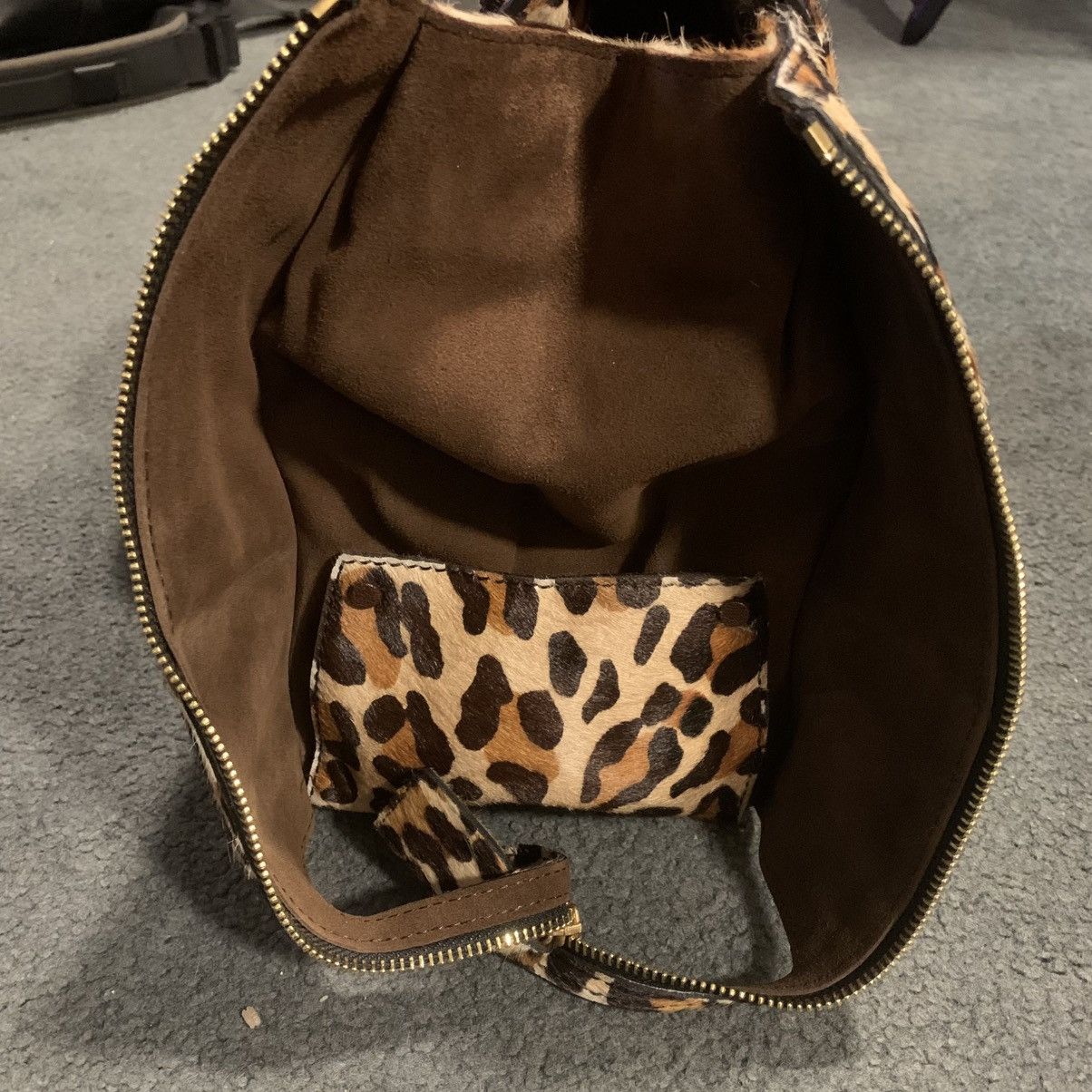 Chloe Chloe Leopard skin Darla Satchel Size ONE SIZE - 9 Thumbnail