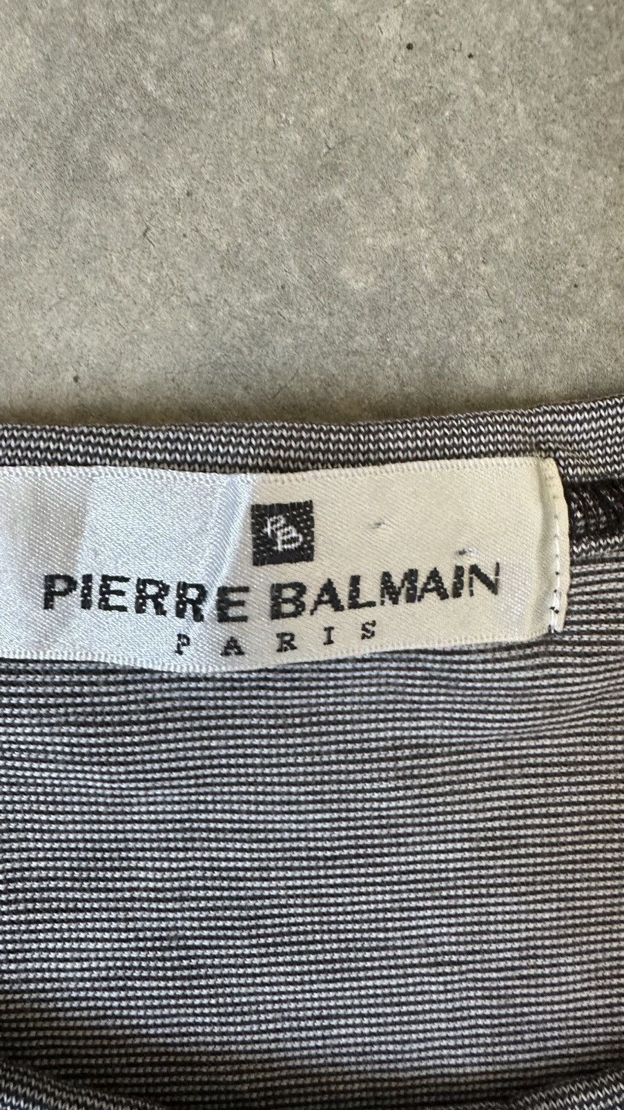Pierre Balmain VINTAGE PIERRE BALMAIN BASIC TEE Size US L / EU 52-54 / 3 - 5 Thumbnail